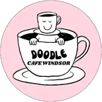 this is doodle cafe windsor logo