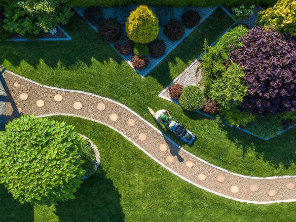 xpert installing a smart irrigation system for garden maintenance in Windsor